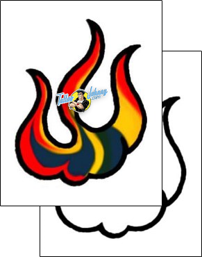 Fire – Flames Tattoo miscellaneous-fire-tattoos-andrea-ale-aaf-06326