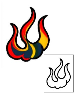 Fire – Flames Tattoo Miscellaneous tattoo | AAF-06326