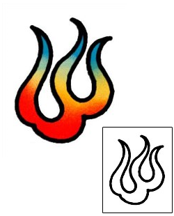 Fire – Flames Tattoo Miscellaneous tattoo | AAF-06328