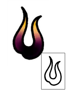 Fire – Flames Tattoo Miscellaneous tattoo | AAF-06330