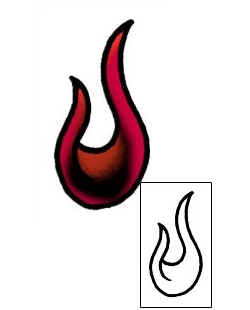 Fire – Flames Tattoo Miscellaneous tattoo | AAF-06339