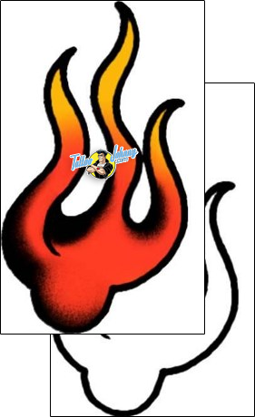 Fire – Flames Tattoo miscellaneous-fire-tattoos-andrea-ale-aaf-06340