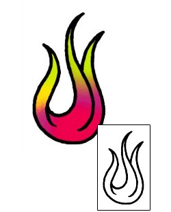 Fire – Flames Tattoo Miscellaneous tattoo | AAF-06341