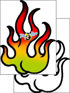 Fire – Flames Tattoo miscellaneous-fire-tattoos-andrea-ale-aaf-06344