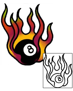 Fire – Flames Tattoo Miscellaneous tattoo | AAF-06346