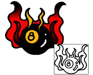 Fire – Flames Tattoo Miscellaneous tattoo | AAF-06358