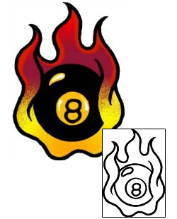 Fire – Flames Tattoo Miscellaneous tattoo | AAF-06365