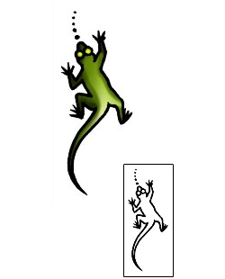 Reptiles & Amphibians Tattoo Specific Body Parts tattoo | AAF-06387