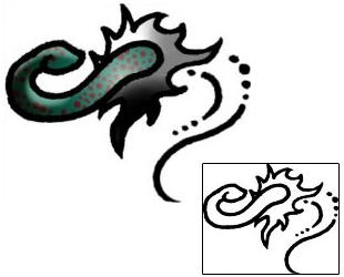 Reptiles & Amphibians Tattoo Specific Body Parts tattoo | AAF-06413