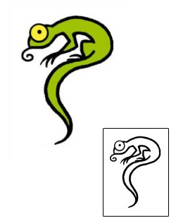 Reptiles & Amphibians Tattoo Specific Body Parts tattoo | AAF-06458