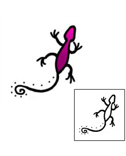 Gecko Tattoo Specific Body Parts tattoo | AAF-06460