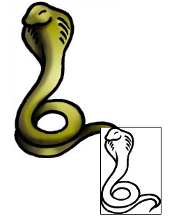 Cobra Tattoo Specific Body Parts tattoo | AAF-06480