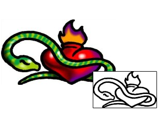 Snake Tattoo Religious & Spiritual tattoo | AAF-06482