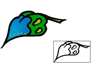 Picture of Specific Body Parts tattoo | AAF-06591