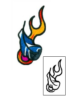 Fire – Flames Tattoo Miscellaneous tattoo | AAF-06842