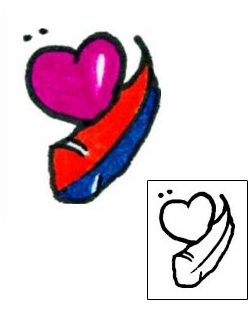Heart Tattoo For Women tattoo | AAF-06881
