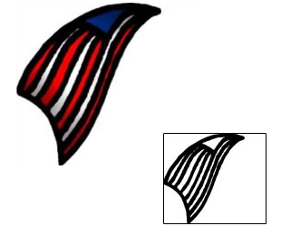 Patriotic Tattoo Specific Body Parts tattoo | AAF-06897