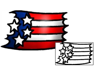 Patriotic Tattoo Specific Body Parts tattoo | AAF-06899