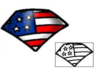 Patriotic Tattoo Specific Body Parts tattoo | AAF-06931