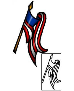 USA Tattoo Specific Body Parts tattoo | AAF-07012