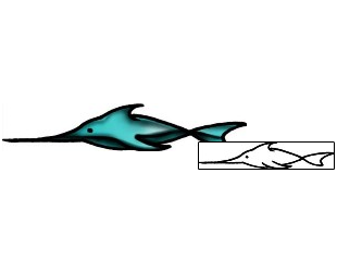 Fish Tattoo Marine Life tattoo | AAF-07025