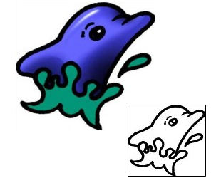 Sea Creature Tattoo Marine Life tattoo | AAF-07030