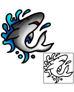 Fish Tattoo Marine Life tattoo | AAF-07037