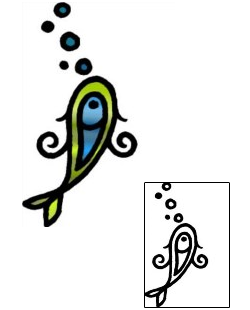 Sea Creature Tattoo Marine Life tattoo | AAF-07057