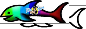 Fish Tattoo marine-life-fish-tattoos-andrea-ale-aaf-07082