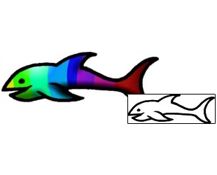 Sea Creature Tattoo Marine Life tattoo | AAF-07082