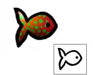 Fish Tattoo Marine Life tattoo | AAF-07094