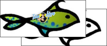 Fish Tattoo marine-life-fish-tattoos-andrea-ale-aaf-07096