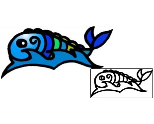 Fish Tattoo Marine Life tattoo | AAF-07097