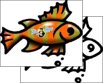 Fish Tattoo marine-life-fish-tattoos-andrea-ale-aaf-07114