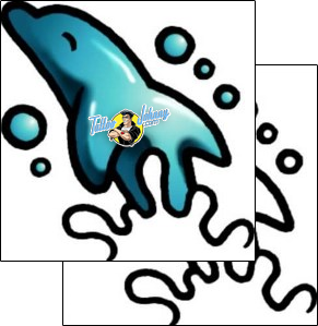 Dolphin Tattoo specific-body-parts-ankle-tattoos-andrea-ale-aaf-07122