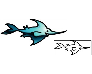Sea Creature Tattoo Marine Life tattoo | AAF-07135