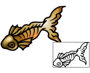 Sea Creature Tattoo Marine Life tattoo | AAF-07140