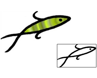 Fish Tattoo Marine Life tattoo | AAF-07160