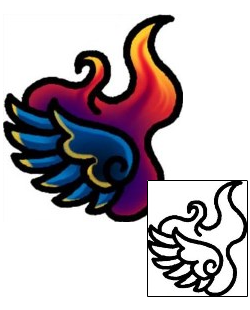 Wings Tattoo For Women tattoo | AAF-07196
