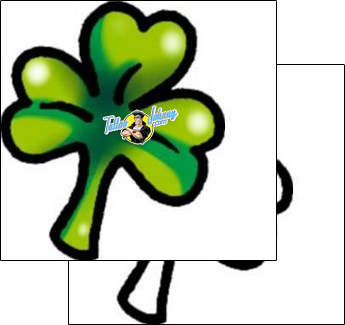 Irish Tattoo plant-life-clover-tattoos-andrea-ale-aaf-07201