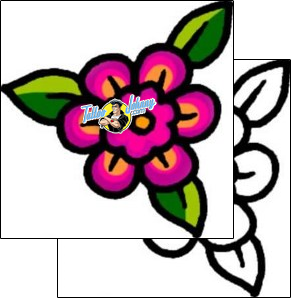 Flower Tattoo plant-life-flowers-tattoos-andrea-ale-aaf-07216