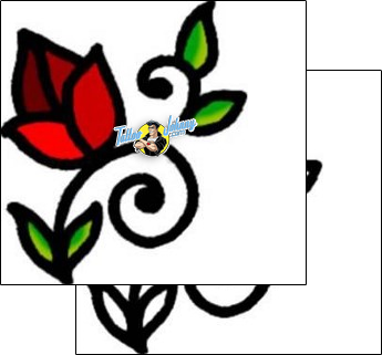 Flower Tattoo plant-life-flowers-tattoos-andrea-ale-aaf-07229
