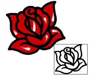 Rose Tattoo Plant Life tattoo | AAF-07254