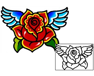 Rose Tattoo For Women tattoo | AAF-07268