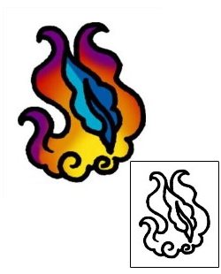 Fire – Flames Tattoo Miscellaneous tattoo | AAF-07270