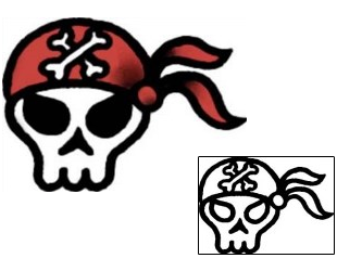 Pirate Tattoo Miscellaneous tattoo | AAF-07315