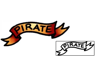 Pirate Tattoo Miscellaneous tattoo | AAF-07395