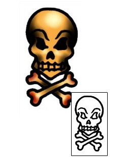 Skull Tattoo Horror tattoo | AAF-07405