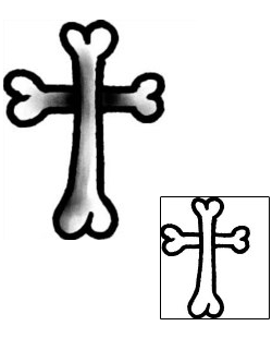 Cross Tattoo Religious & Spiritual tattoo | AAF-07415
