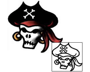 Pirate Tattoo Miscellaneous tattoo | AAF-07452